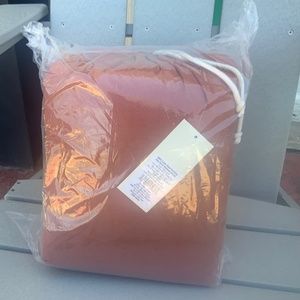 Casaluna Washed Linen sheet set, Brand New, KING, Clay color